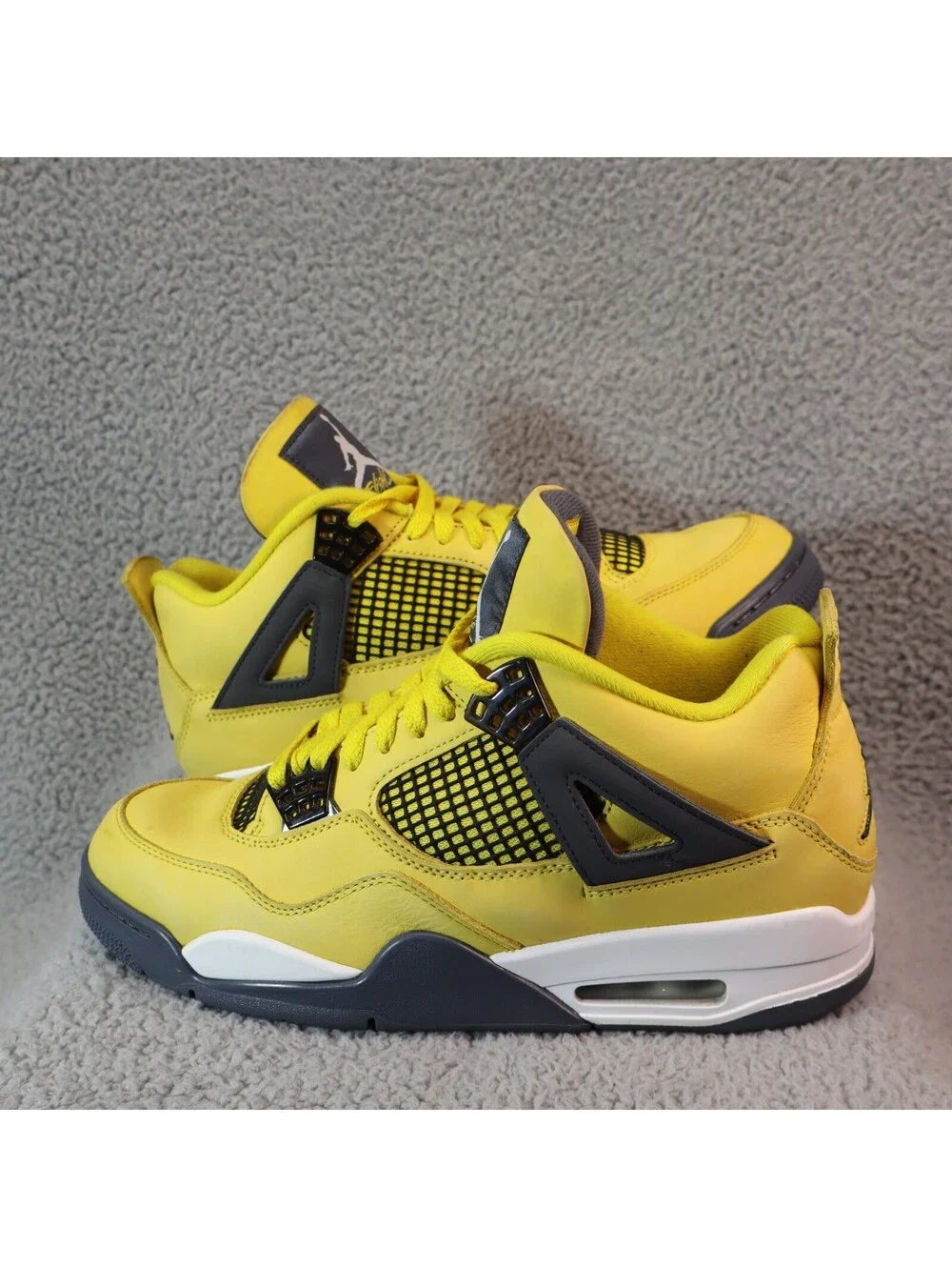 Jordan 4 Retro Men 10 Lightning Tour Yellow 2021 CT8527-700